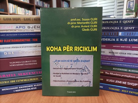 KOHA PËR RICIKLIM, Liber nga SAZAN GURI