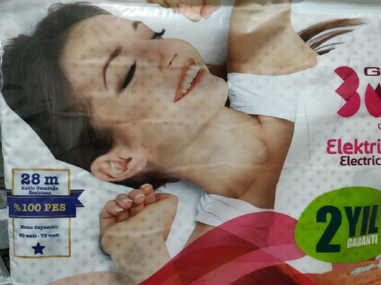 Batanije Elektrike Gold teke për ngrohje nën dyshek 160 cm x 120 cm Marka Turke
