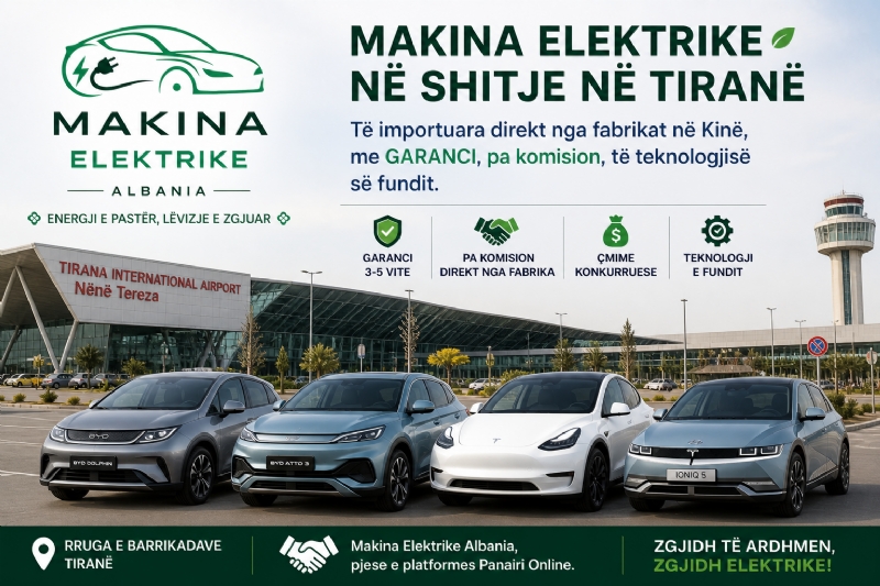 Çfarë e bën Makina Elektrike Albania ndryshe nga opsionet e tjera në treg? Makina elektrike për emigrantët nga Makina Elektrike Albania. Blej nga distanca dhe rezervo online