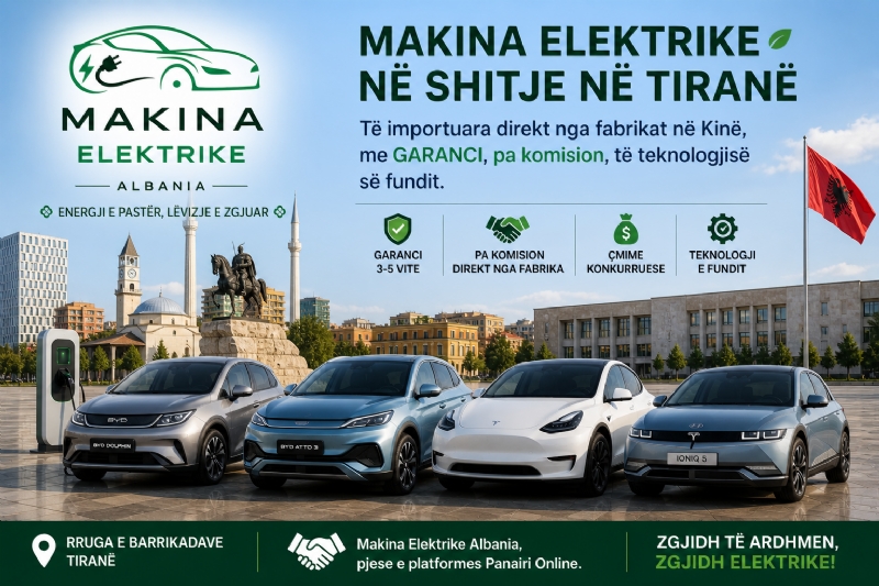 Cilat janë modelet elektrike qe ofron Makina Elektrike Albania që po dominojnë tregun dhe pse po zgjidhen më shumë se makinat tradicionale? Merr informacion dhe ofertë sot.